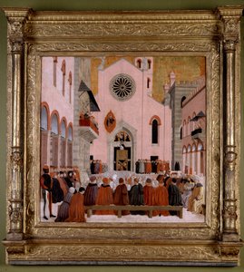 San Vincenzo Ferrer predica davanti alla Chiesa di Sant